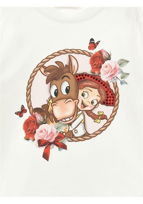 T-shirt con stampa MONNALISA KIDS | 19H601 80040001
